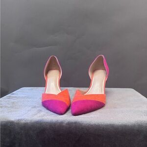 Kelly & Katie Pink and Orange Heels